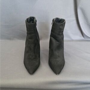 Rampage Black Heeled Boots